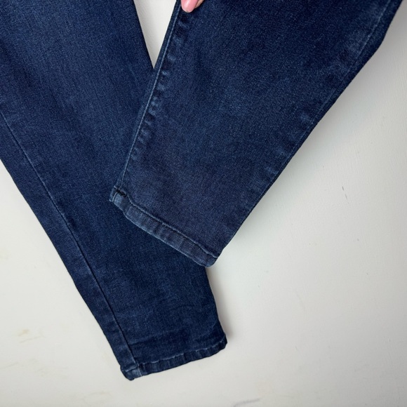 Democracy Ab Solution Womens Plus Skinny Jeans Sz 16 Dark Wash Stretch Denim - Picture 8 of 14